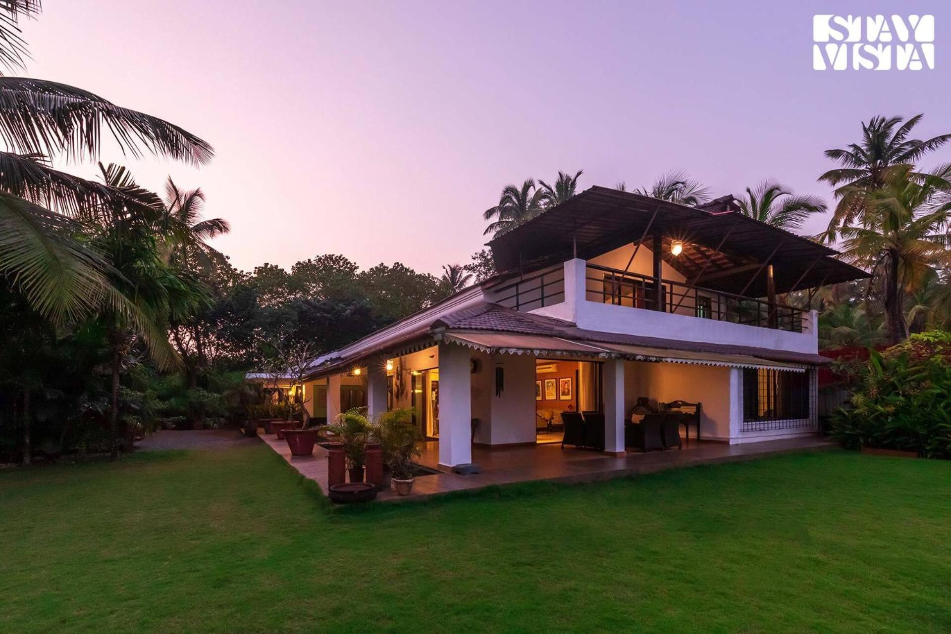 Stayvista At Wings On Water - Riverview Villa With Pool Anjuna Exterior foto